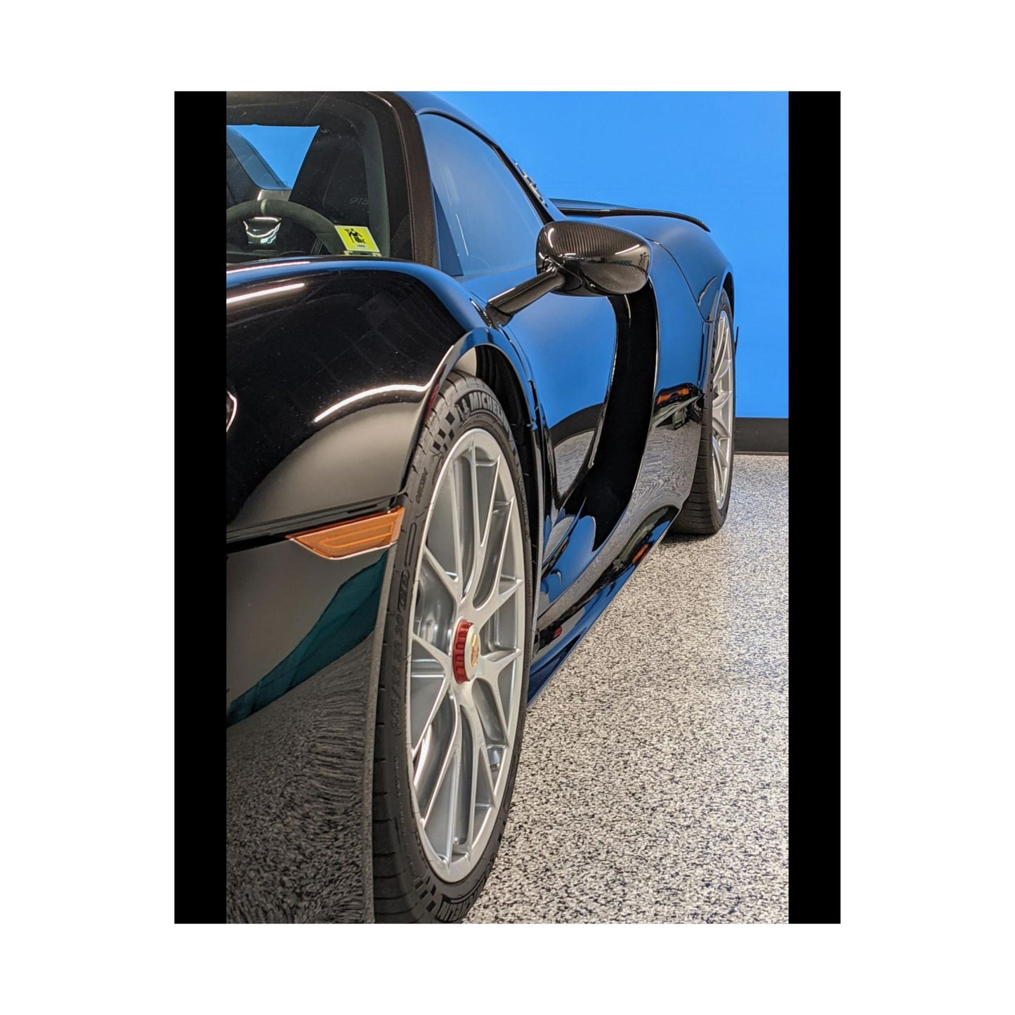 Porsche 918 Hyper Car Matte Print
