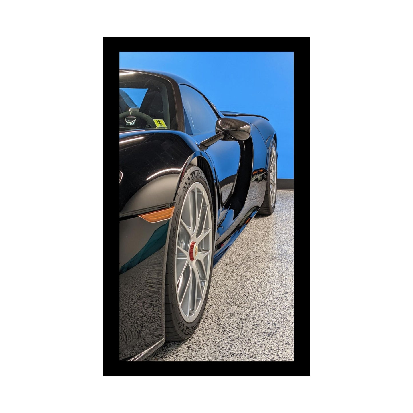 Porsche 918 Hyper Car Matte Print