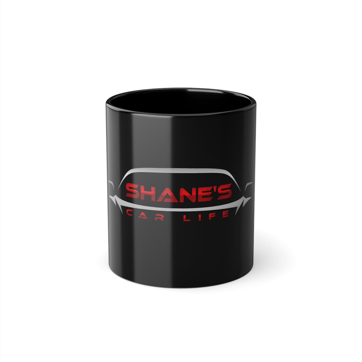 Mug - Black Coffee Cup with Shane's Car Life Logo