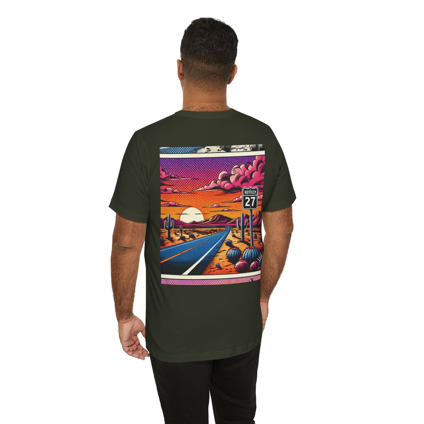 Road Trip T-Shirt - Open Road Illustration