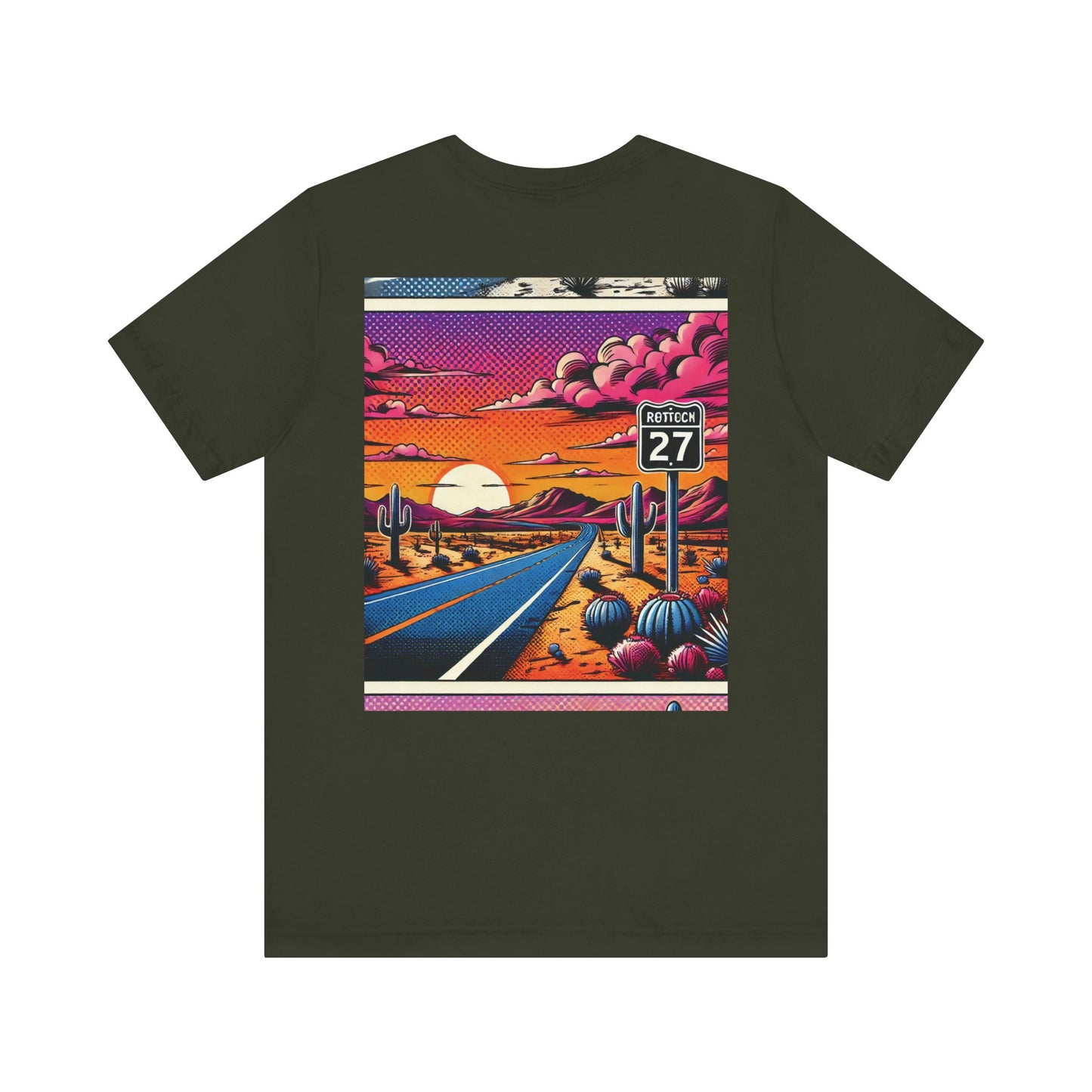 Road Trip T-Shirt - Open Road Illustration