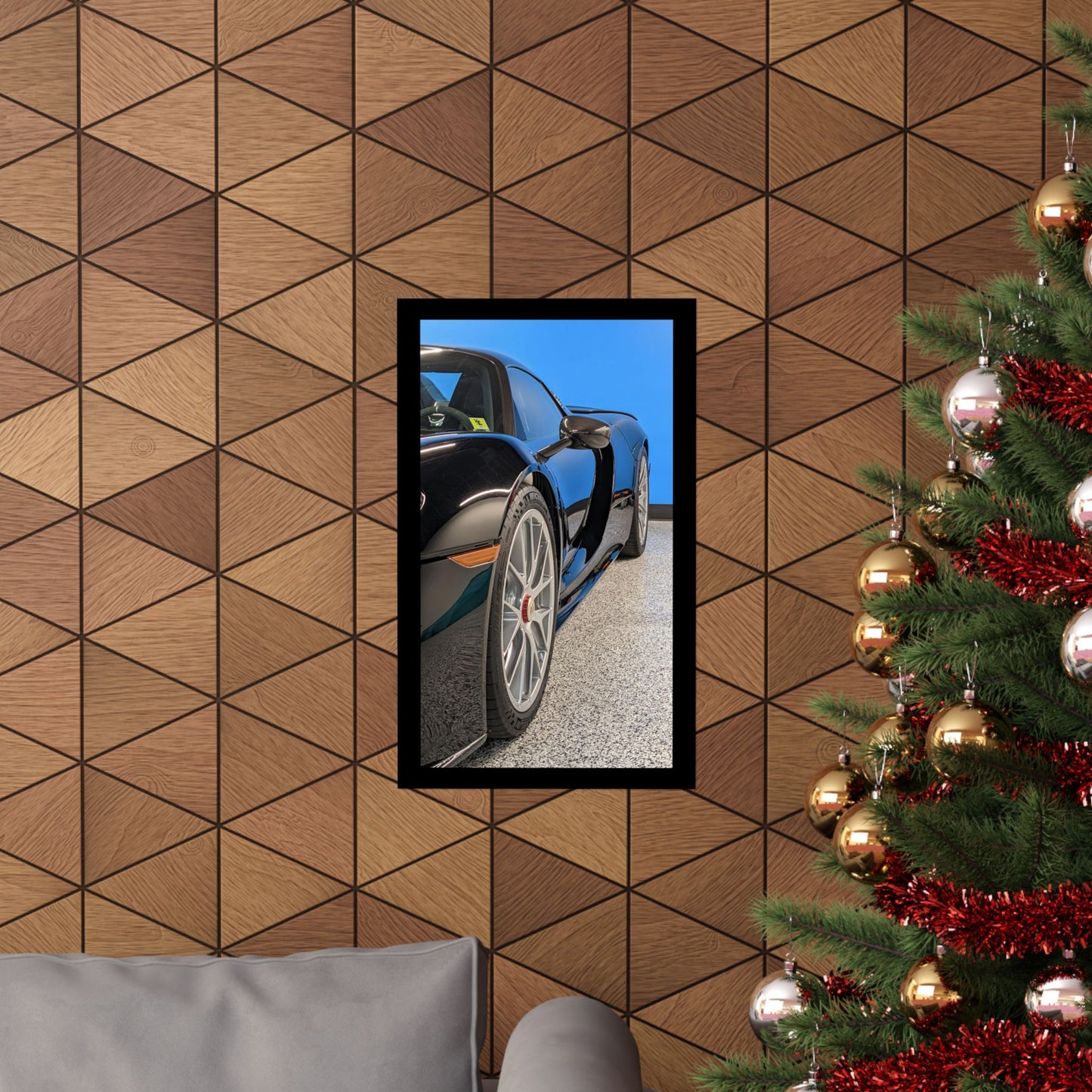 Porsche 918 Hyper Car Matte Print
