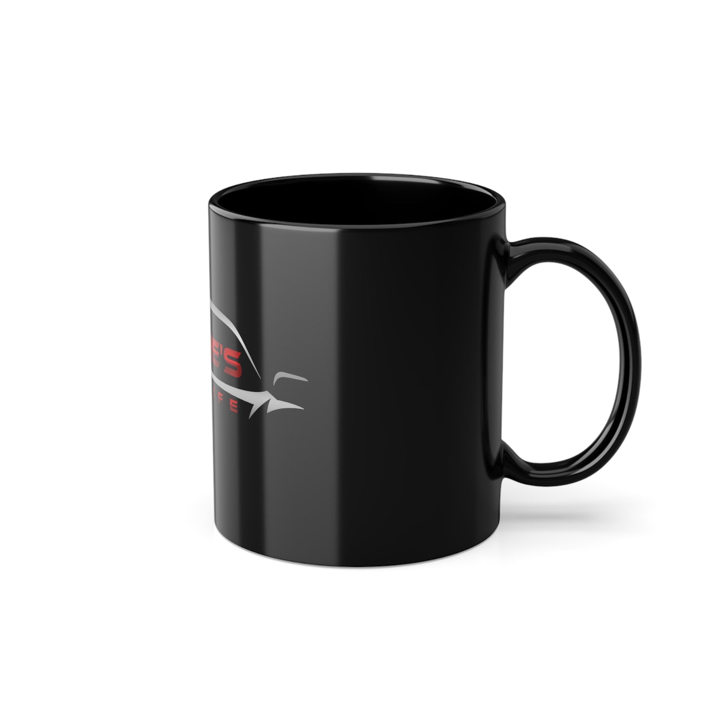 Black Coffee Cup, 11oz