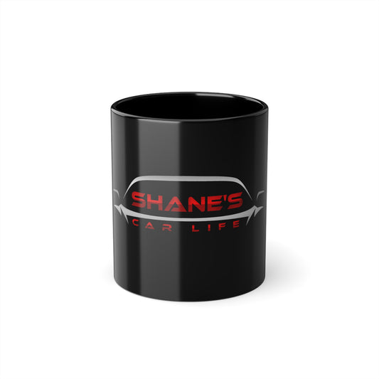 Mug - Black Coffee Cup with Shane's Car Life Logo