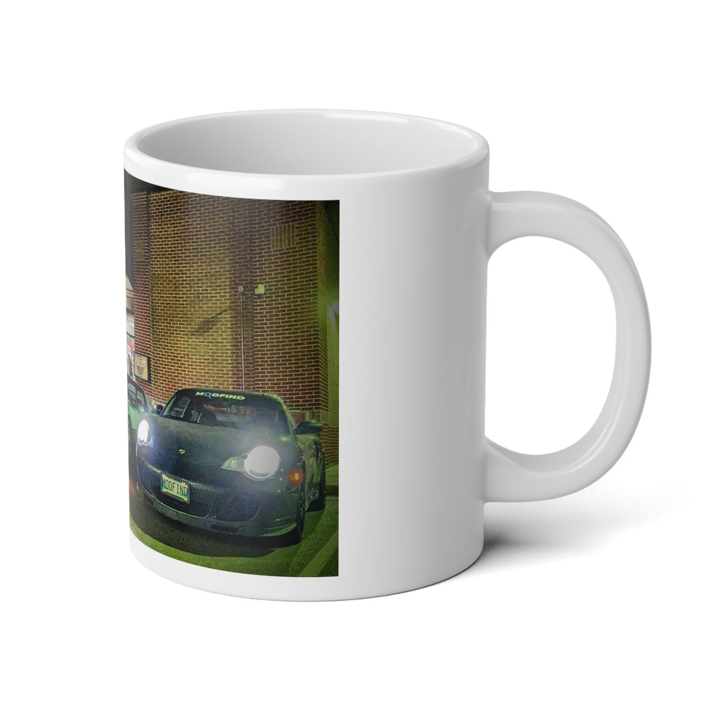 Sports Car Lovers Jumbo Coffee Mug, 20oz